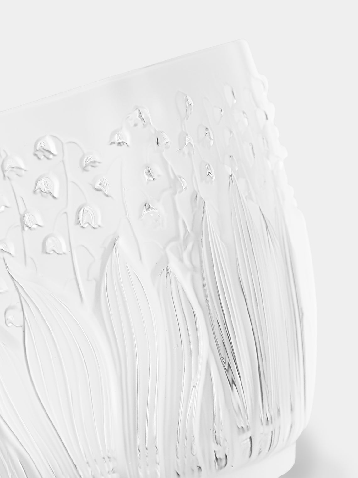 Lalique - Muguet Crystal Votive - Clear - ABASK