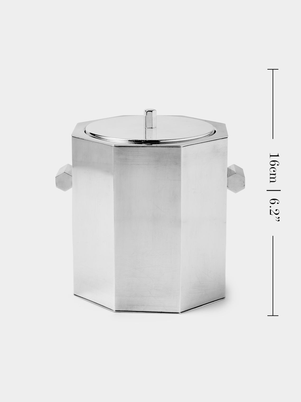 Antique and Vintage - 1970s Florentine Silver-Plated Ice Bucket - Silver - ABASK