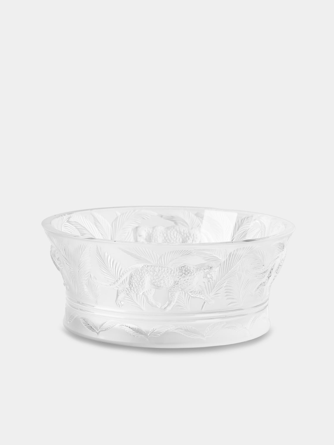 Lalique - Jungle Crystal Bowl - Clear - ABASK - 
