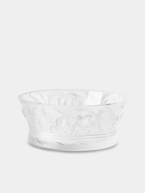 Lalique - Jungle Crystal Bowl - Clear - ABASK - 