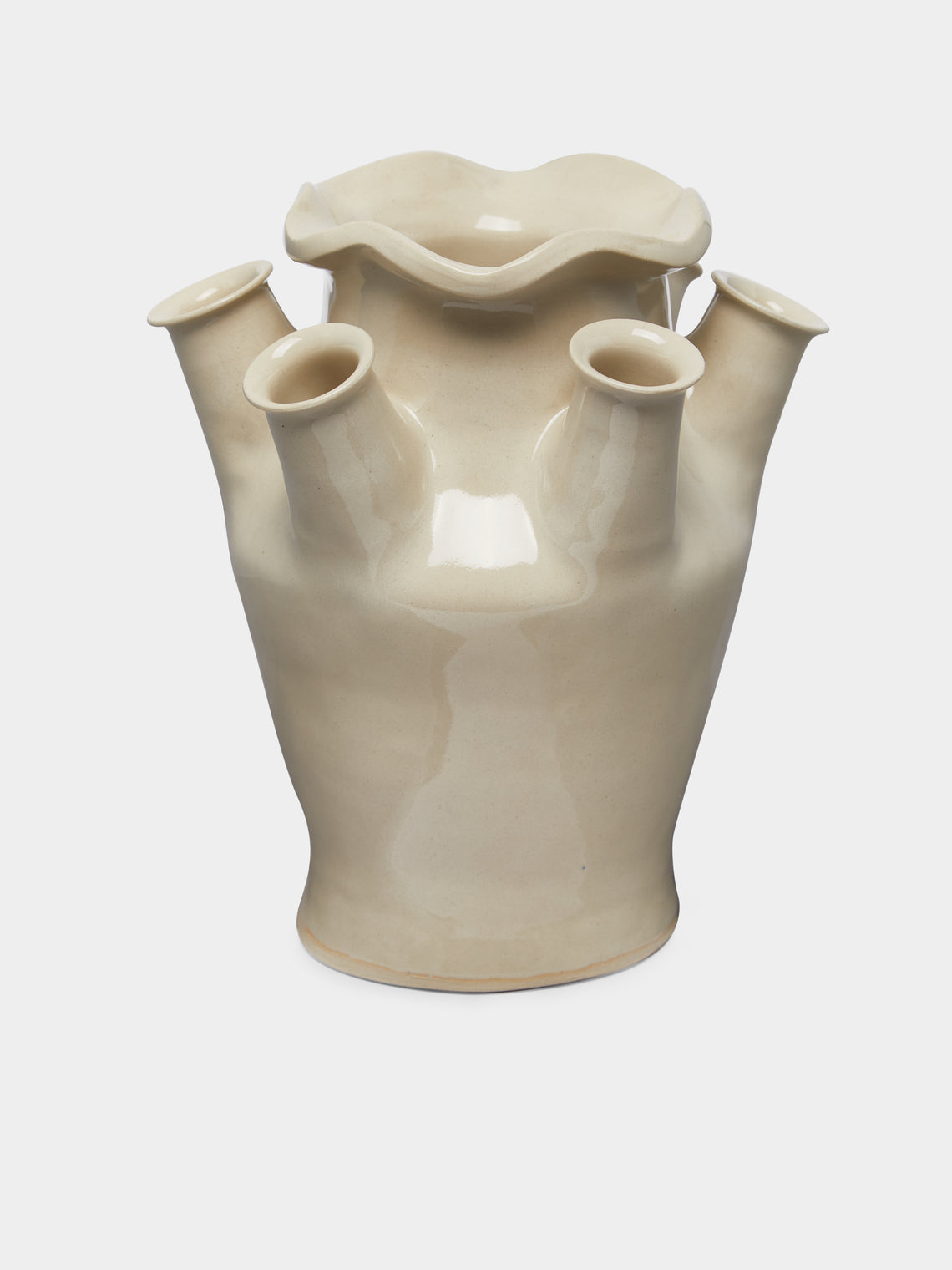 Ali Hewson - Wavy Ceramic Small Tulipiere -  - ABASK - 