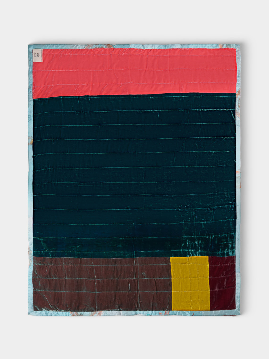 Bokja - The Cocoon Silk and Velvet Quilt (78.5in/2m) - Multiple - ABASK