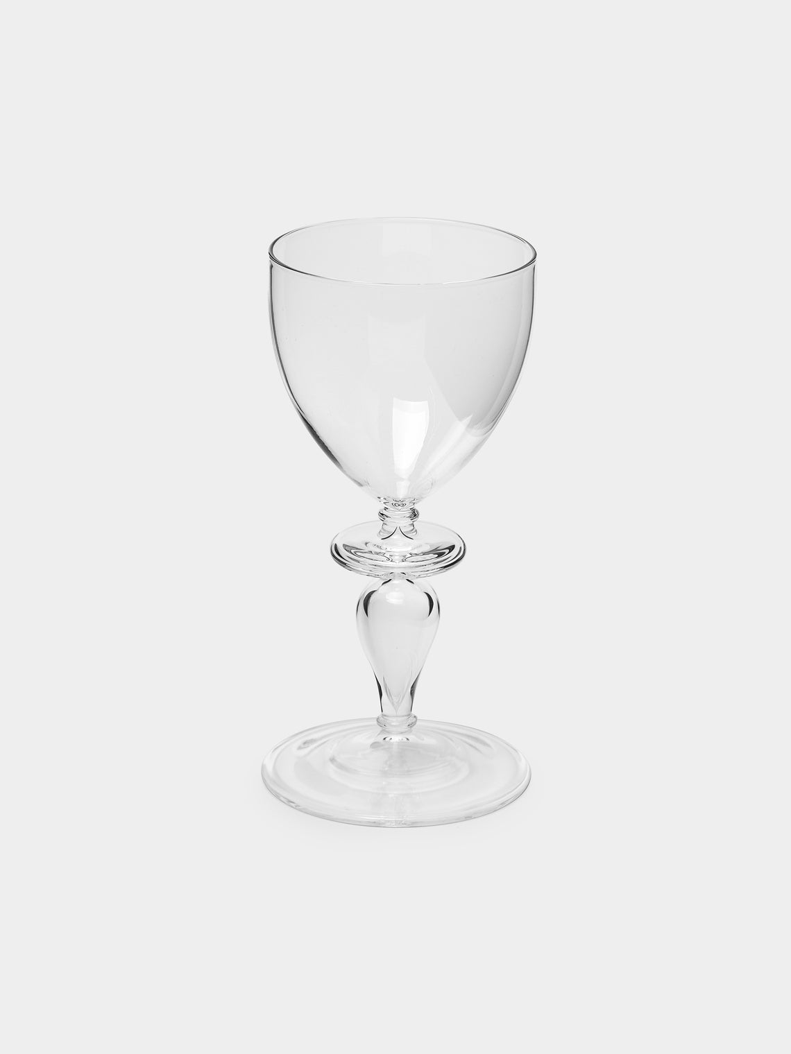 Astier de Villatte - Adrien Hand-Blown Small Wine Glass (Set of 2) - Clear - ABASK - 