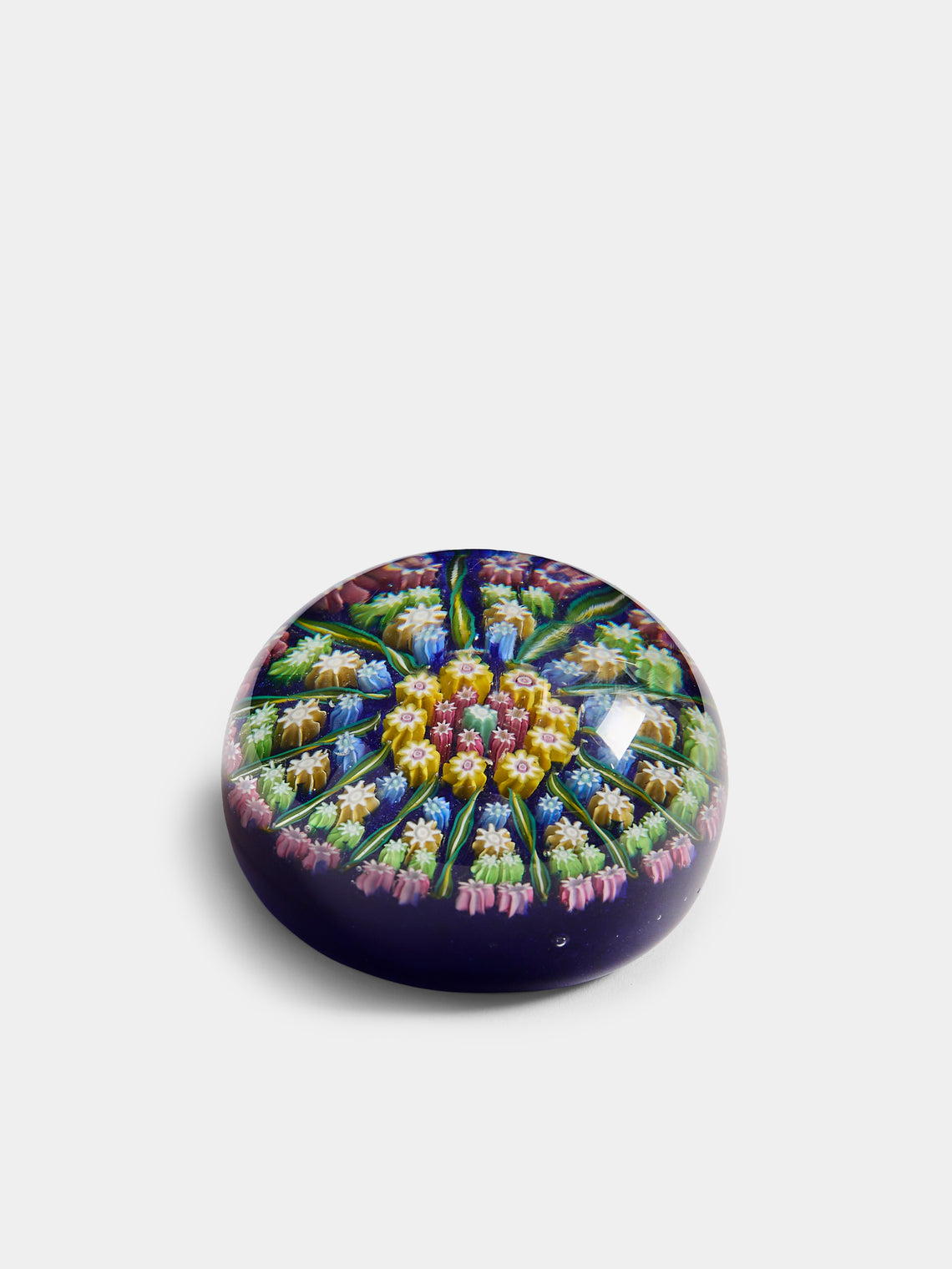 Antique and Vintage - 1930s Murano Glass Paperweight - Blue - ABASK - 