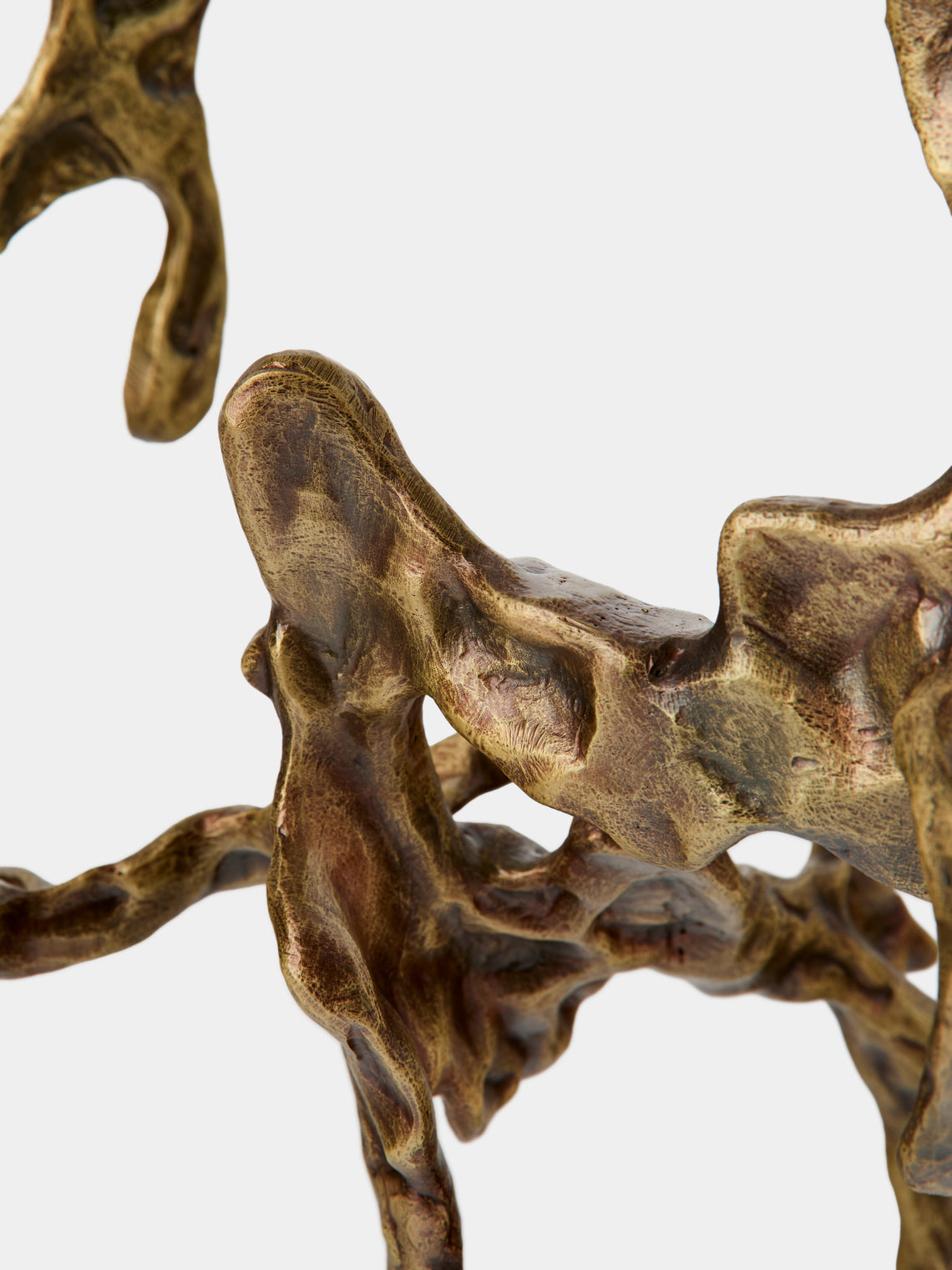 Viya - Harappa Brass Candelabra - Bronze - ABASK