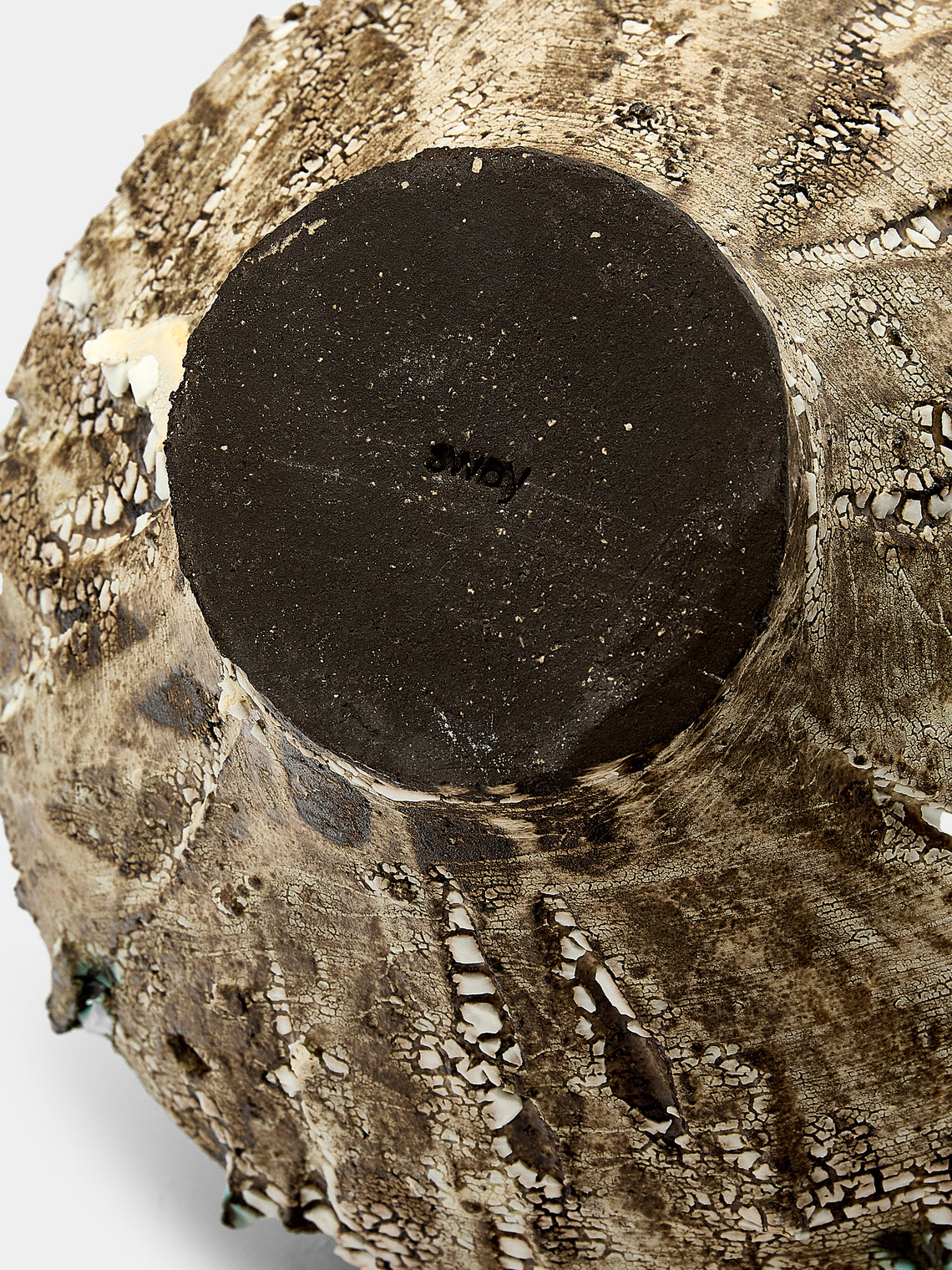 SWAY Ceramics - Poppy V Stoneware Vase - Brown - ABASK