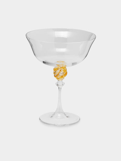 NasonMoretti - A/81 Hand-Blown Murano Glass Champagne Coupe -  - ABASK - 