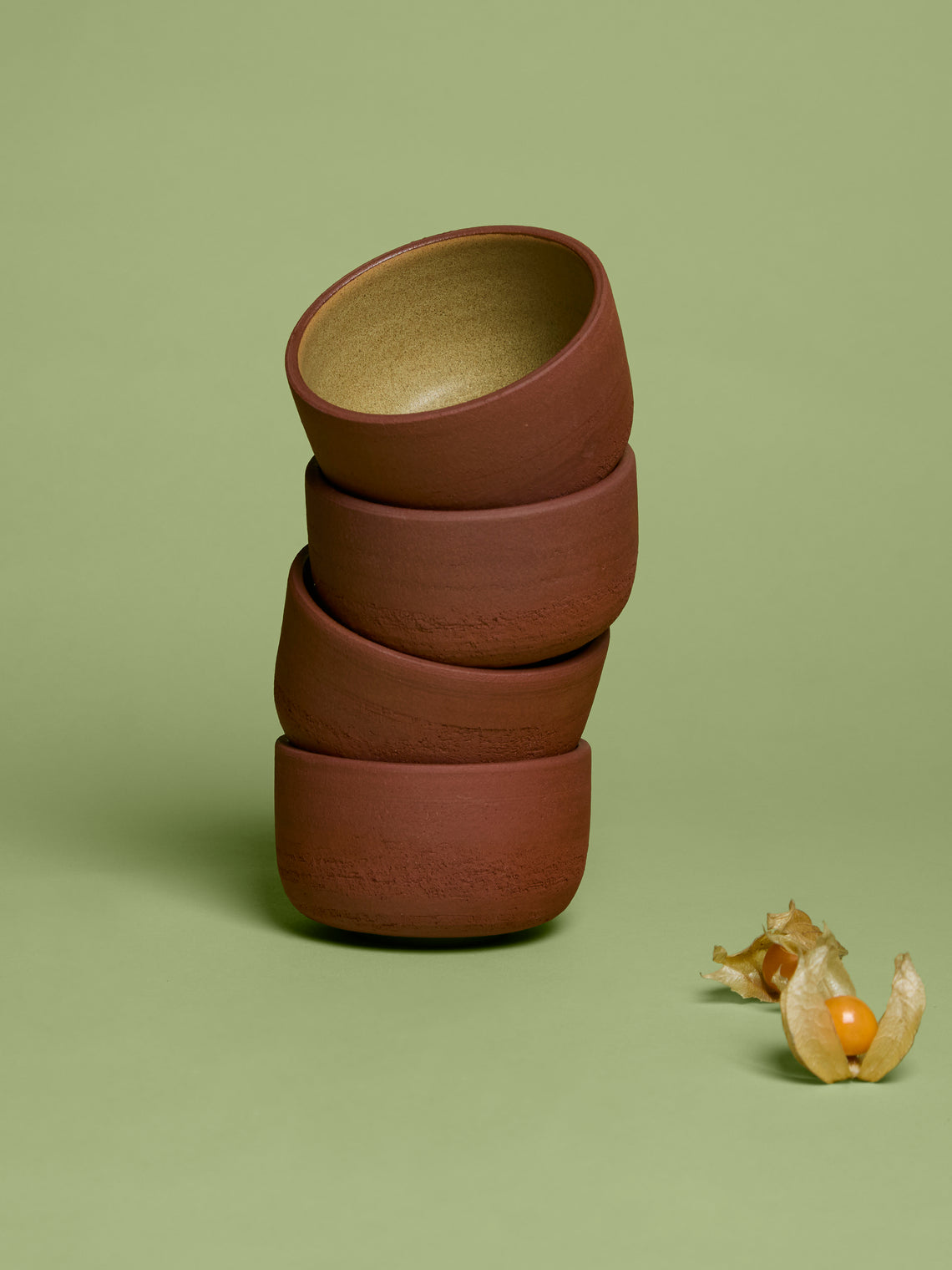 Andrea Tsang - Terra Stoneware Small Bowls (Set of 4) - Natural - ABASK