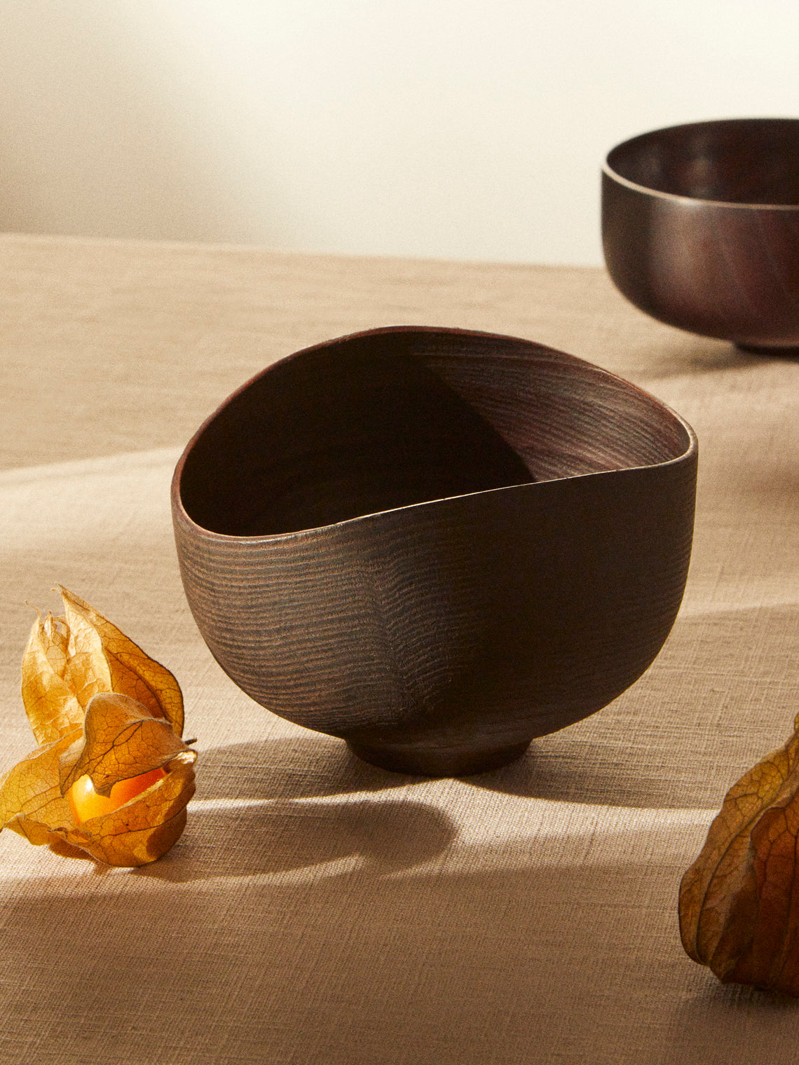 Suk Keun Kang - Ottchil Wood Bowl - Brown - ABASK