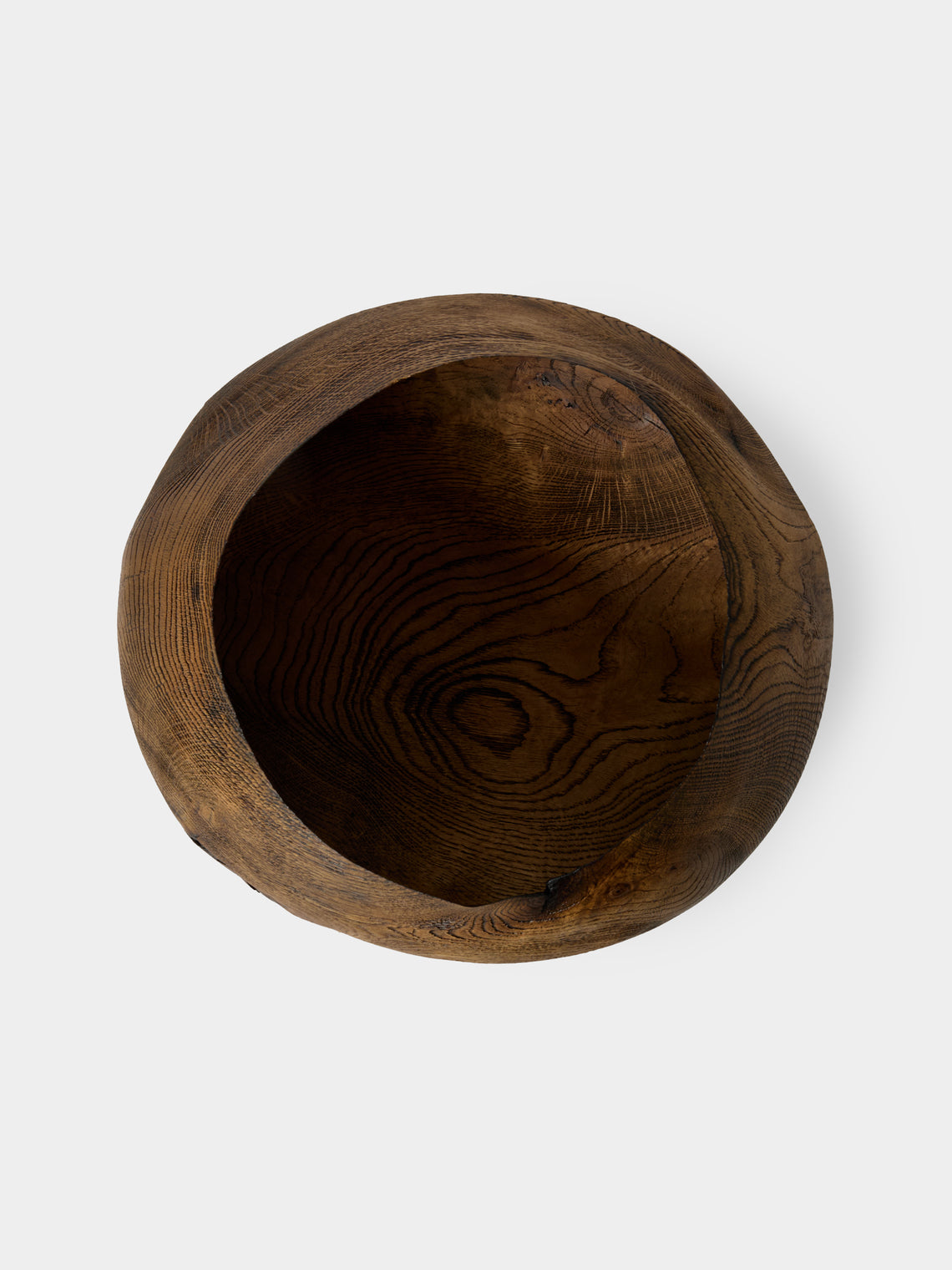 Friedemann Buehler - Dark Brown Oak Bowl - Brown - ABASK