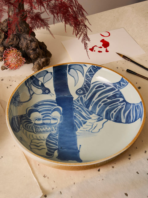 Ri Sanpei - Imari Porcelain Bowl - White - ABASK