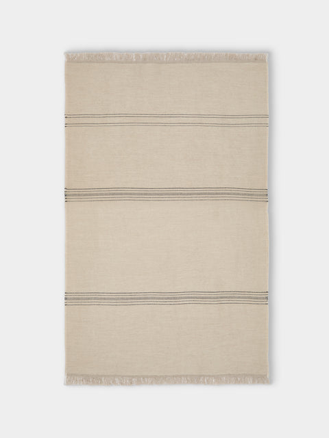 Libeco - Marrakesh Belgian Linen Bed Blanket (86.5in/2.2m) - Natural - ABASK - 