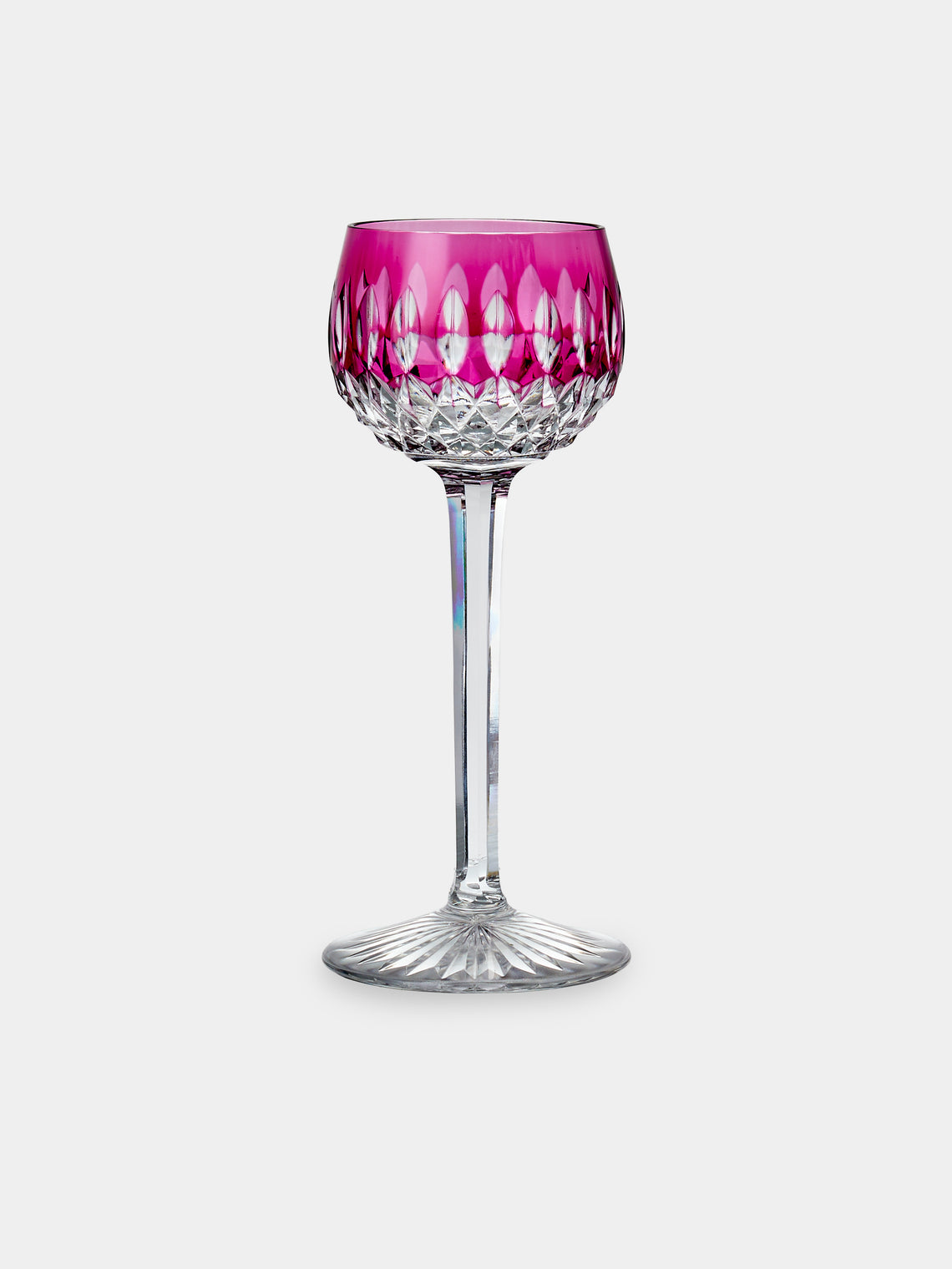 Antique and Vintage - 1950s Saint Louis Crystal Wine Glasses (Set of 12) - Multiple - ABASK - 