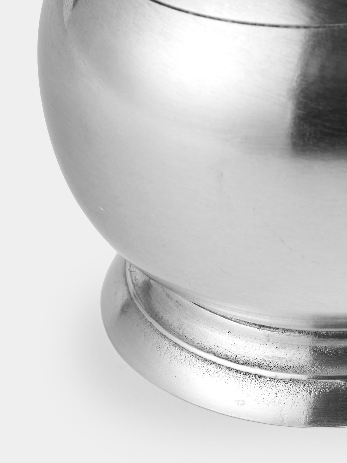 Cosi Tabellini - Pewter Bud Vase (7in/18cm) - Silver - ABASK