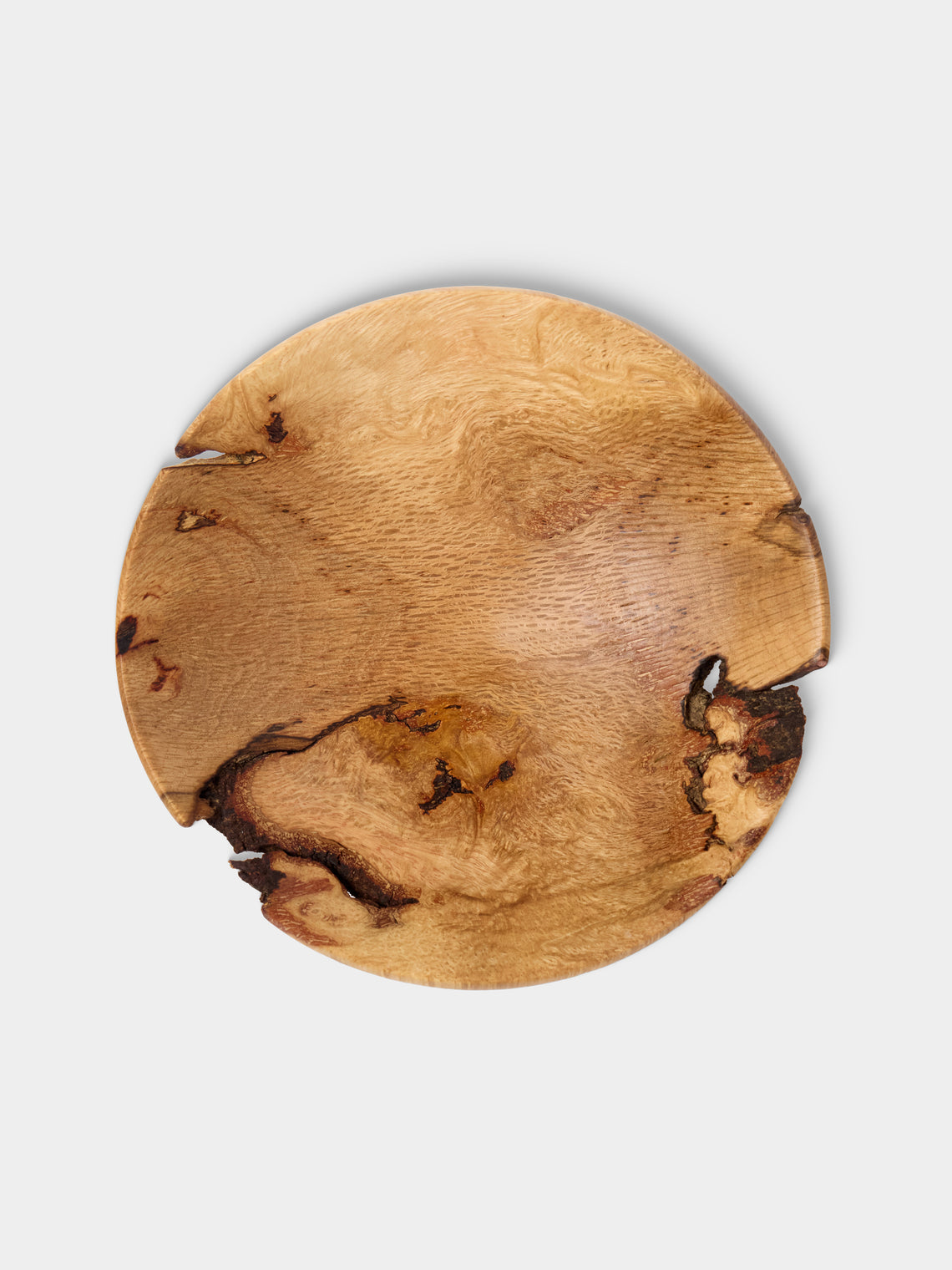 Thursday Furniture - Hand-Turned Oak Bowl - Natural - ABASK