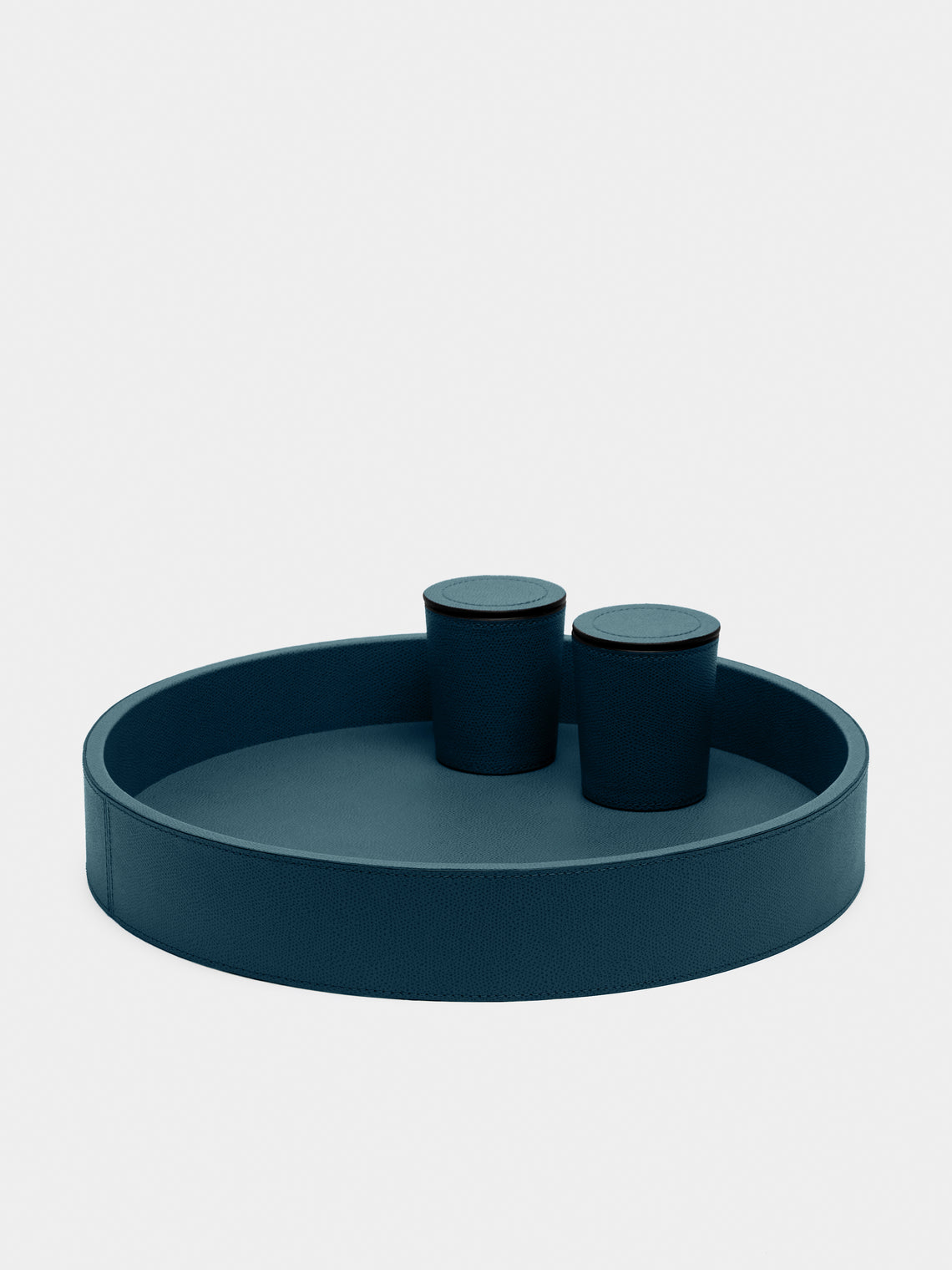 Giobagnara - Arena Leather Dice Set - Blue - ABASK - 