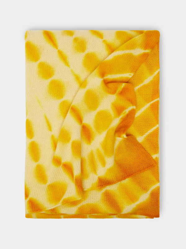 The Elder Statesman - Hot-Dye Cashmere Blanket (91in/2.3m) -  - ABASK - 