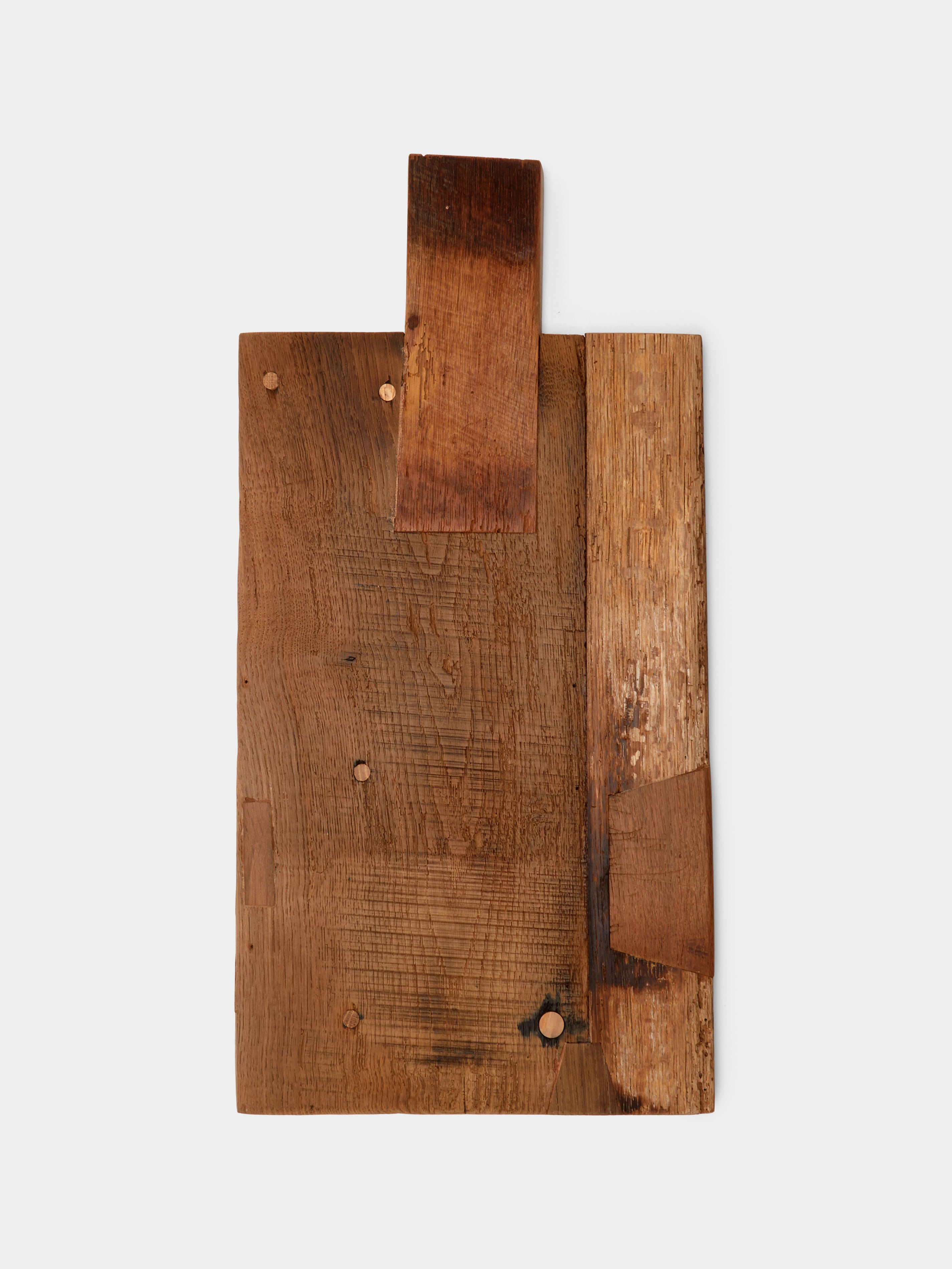 Hand-Carved Oak Serving Board