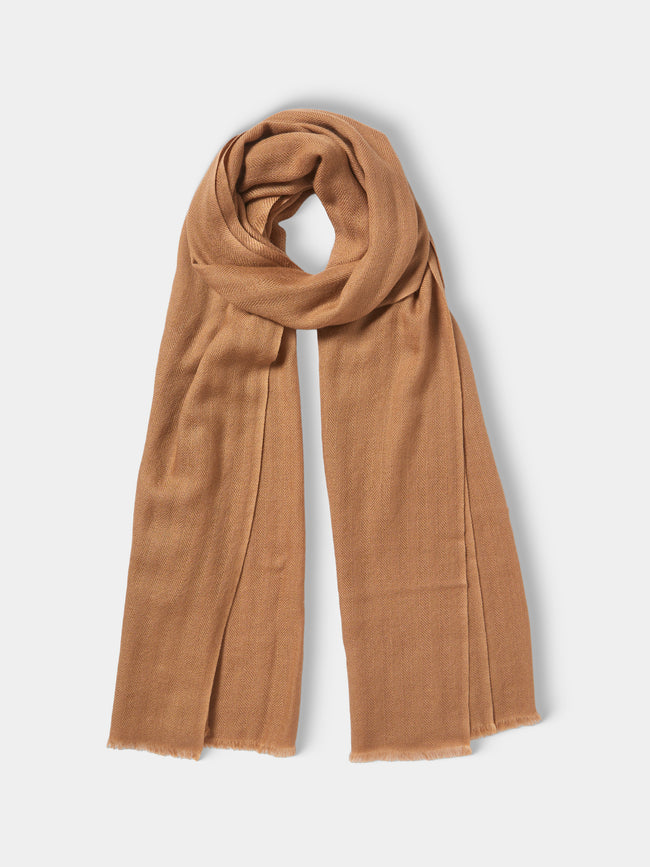 Denis Colomb - Kiri Cashmere Scarf | One Size - Beige - ABASK - 