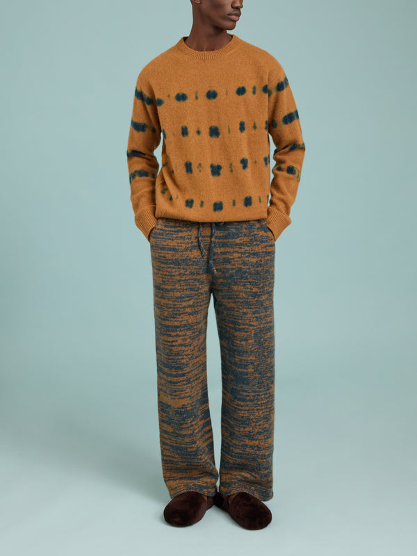 The Elder Statesman - Twisted Cashmere Sweatpants | Size: M - Green - ABASK