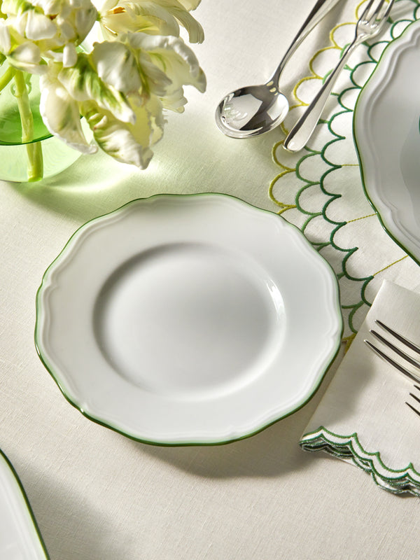 Raynaud - Touraine Hand-Painted Porcelain Bread Plate -  - ABASK