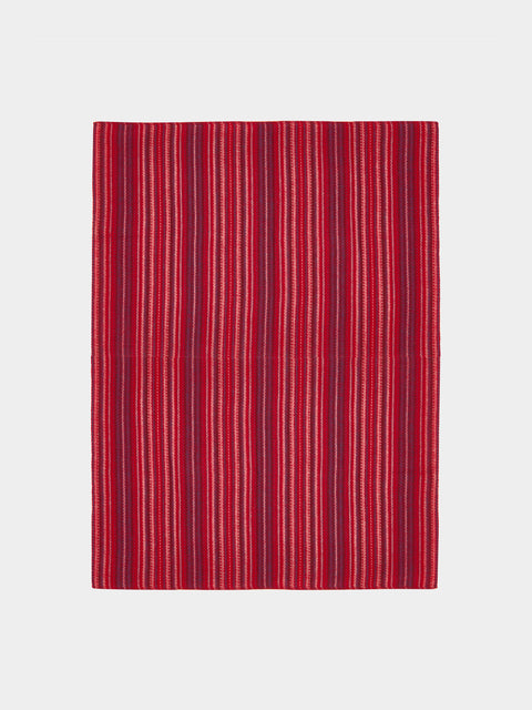 The Stroud - Fosseway Cotswold Lion Wool Blanket (79in/2m) - Multiple - ABASK - 