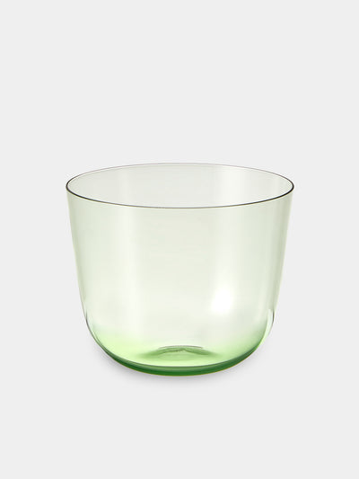 Lobmeyr - | Set of 2 | Alpha Crystal Tumblers - Green - ABASK - 