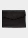 Métier - Leather Double Document Folio - Black - ABASK - 
