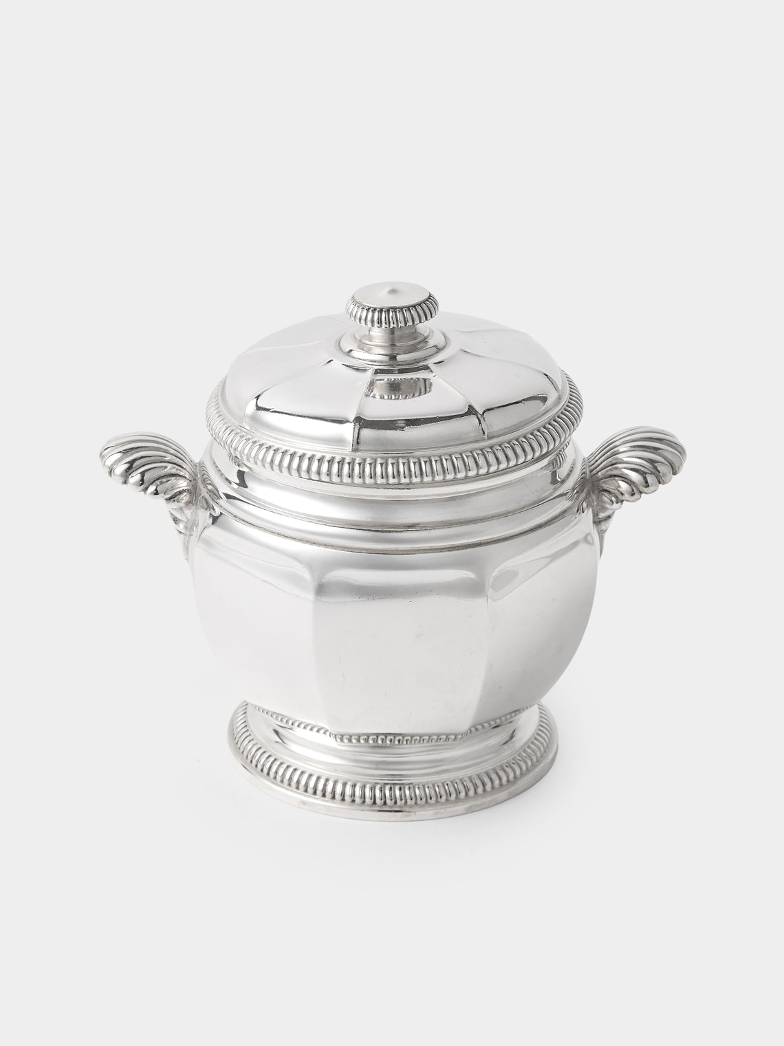 Antique and Vintage - 1930s Silver-Plated Sugar Bowl - Silver - ABASK - 