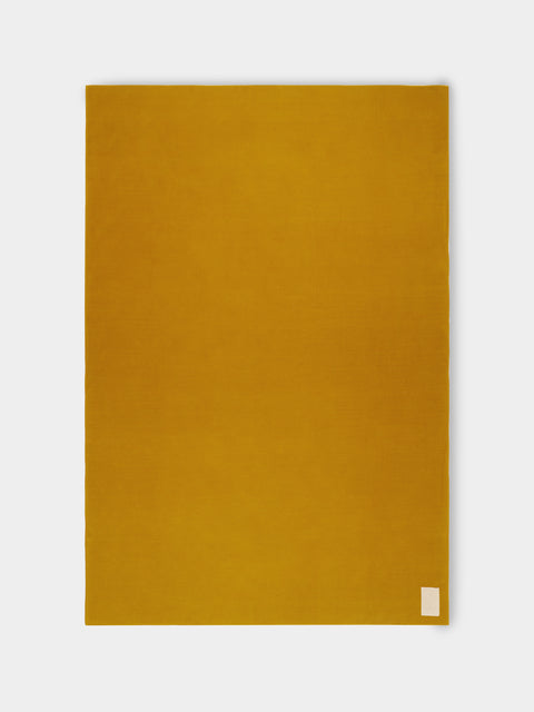 Studio Shamshiri x ABASK - Handwoven Cashmere Double-Faced Large Blanket (118in/3m) -  - ABASK