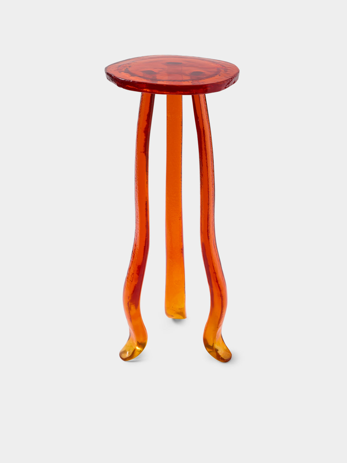 Szymon Keller - Lung Resin Martini Table (23.5in/60cm) - Red - ABASK - 