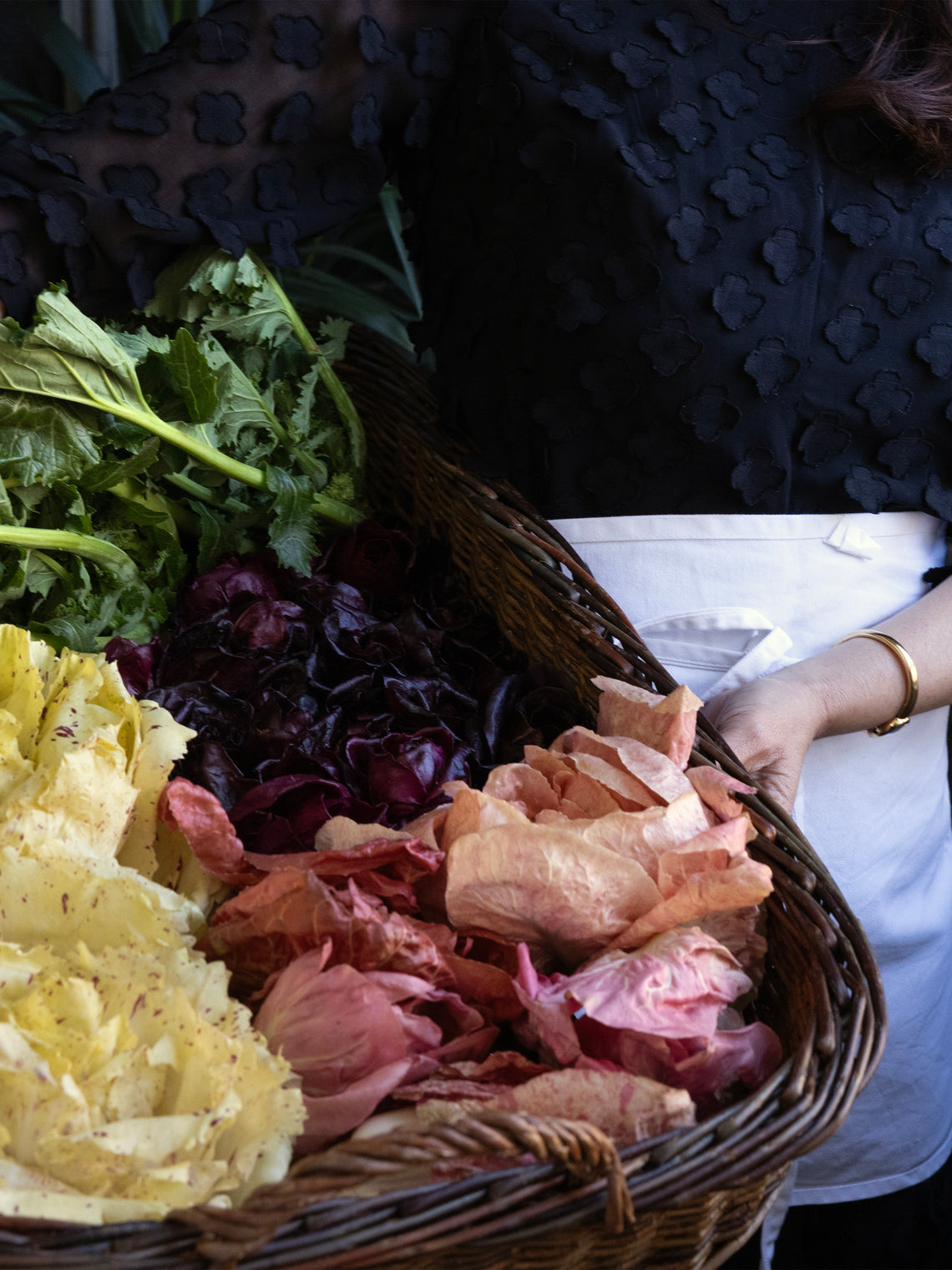 Benjamin Nauleau - Handwoven Willow Oval Tray (28in/71cm) - Brown - ABASK