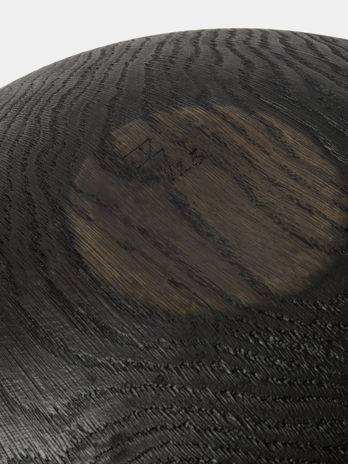 Friedemann Buehler - Blackened Oakwood Bowl - Black - ABASK