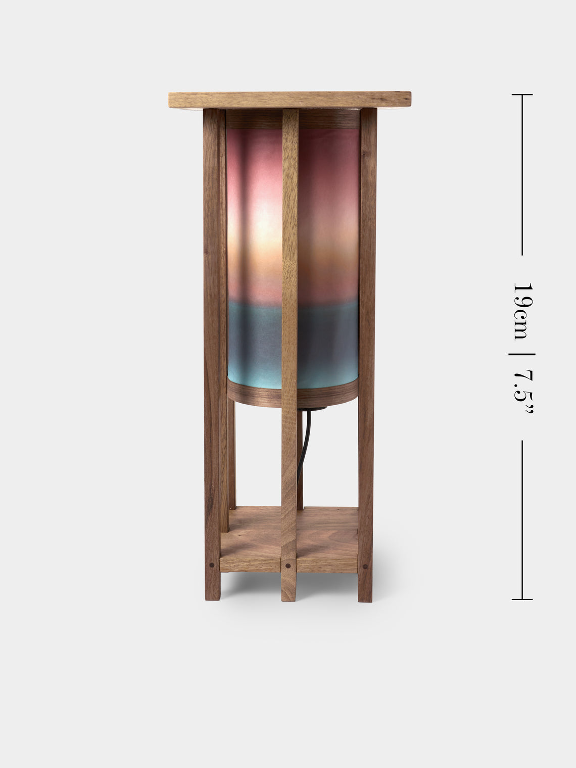 Maxime Prange - Doro Walnut and Washi Paper Table Lamp - Multiple - ABASK