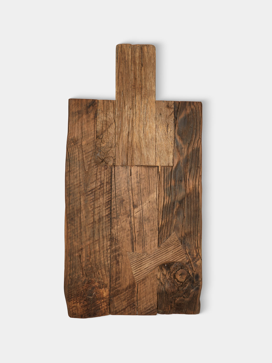 Art Brugi - Hand-Carved Antique Chestnut Serving Board - Brown - ABASK - 