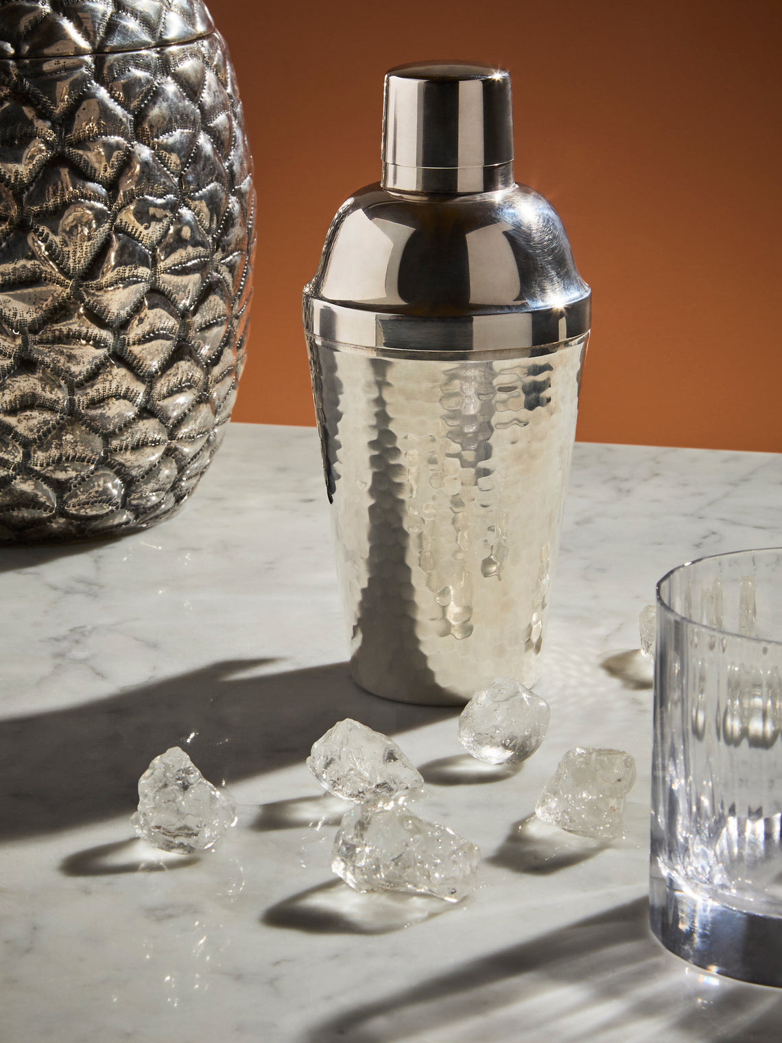 Antique and Vintage - 1940s Silver-Plated Cocktail Shaker - Silver - ABASK