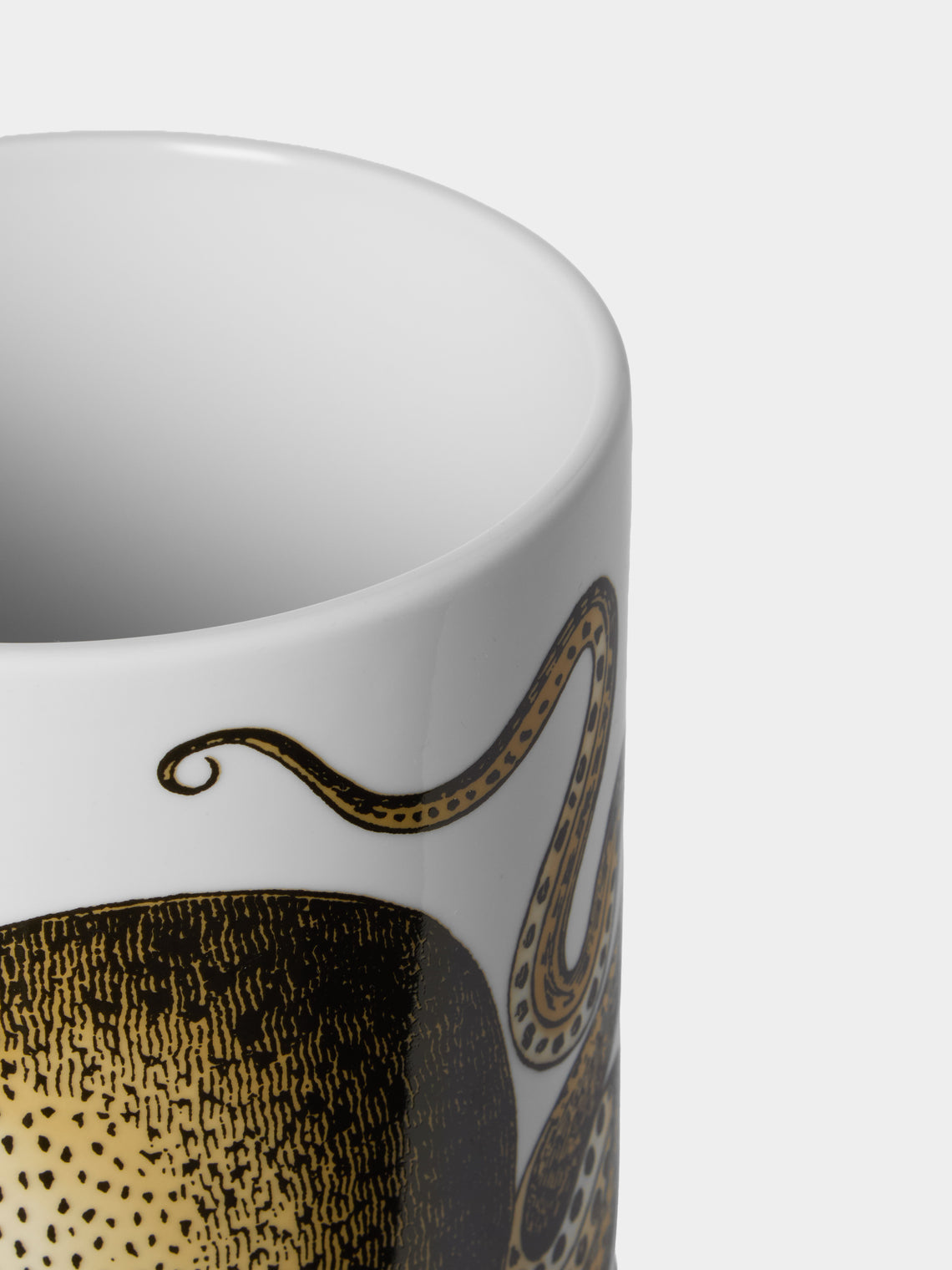 Fornasetti - Polipo Porcelain Vase (12.5in/32cm) - Multiple - ABASK
