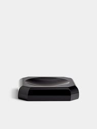 Decor Walther - Cut Crystal Soap Dish - Black - ABASK - 