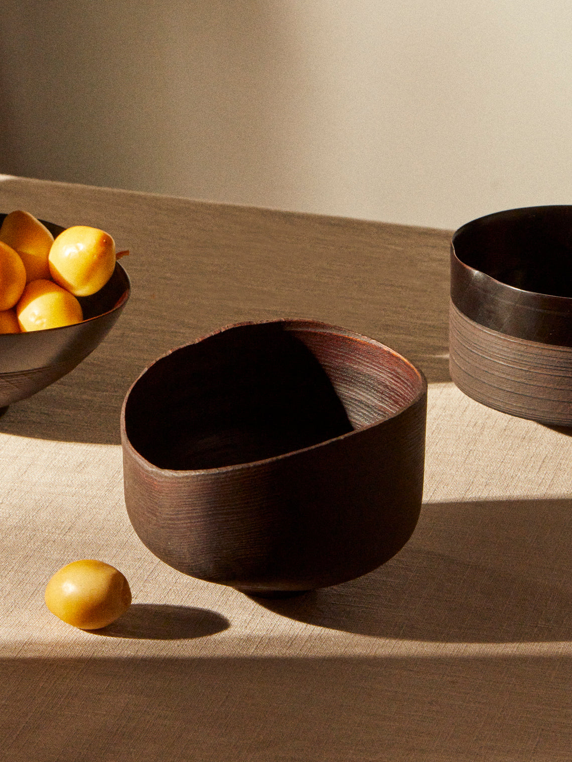 Suk Keun Kang - Ottchil Wood Bowl - Brown - ABASK
