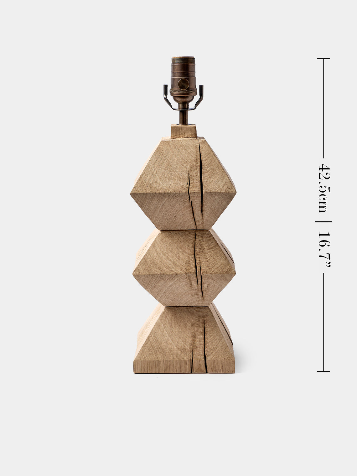 Jamie Gaunt Designs - No. 7 Natural Oak Table Lamp - Natural - ABASK