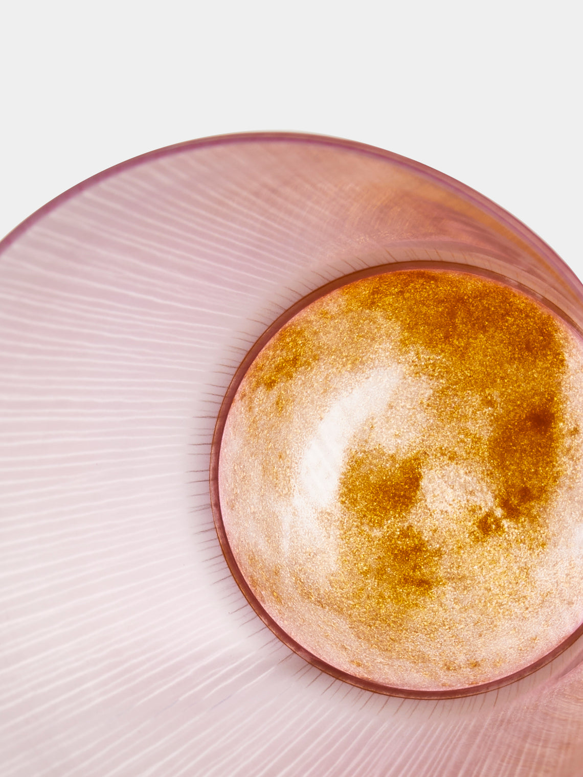 Takeyoshi Mitsui - Silence Hand-Blown Glass Tumblers (Set of 2) - Pink - ABASK