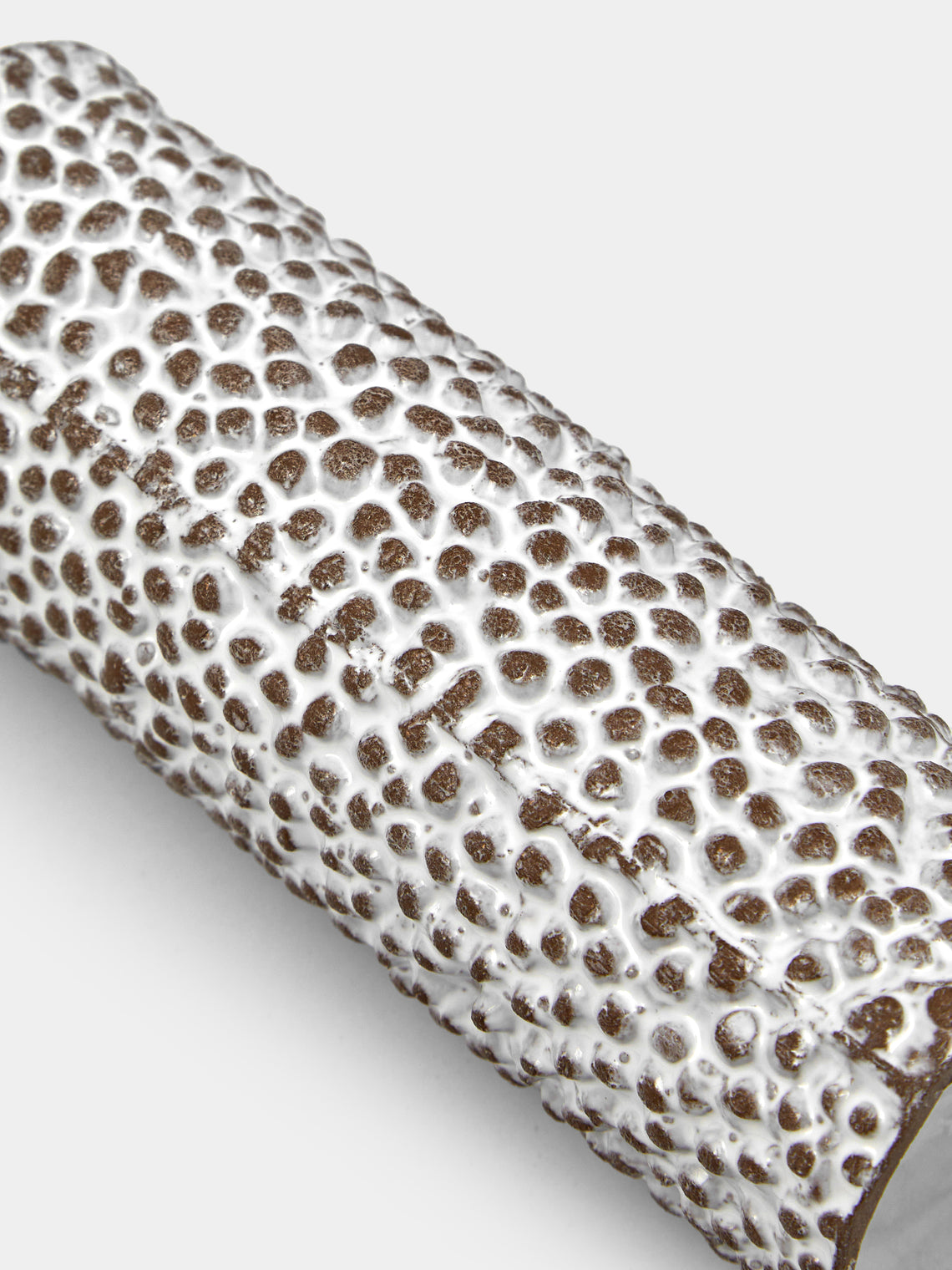 Astier de Villatte - Petit Pois Hand-Glazed Ceramic Vase - White - ABASK