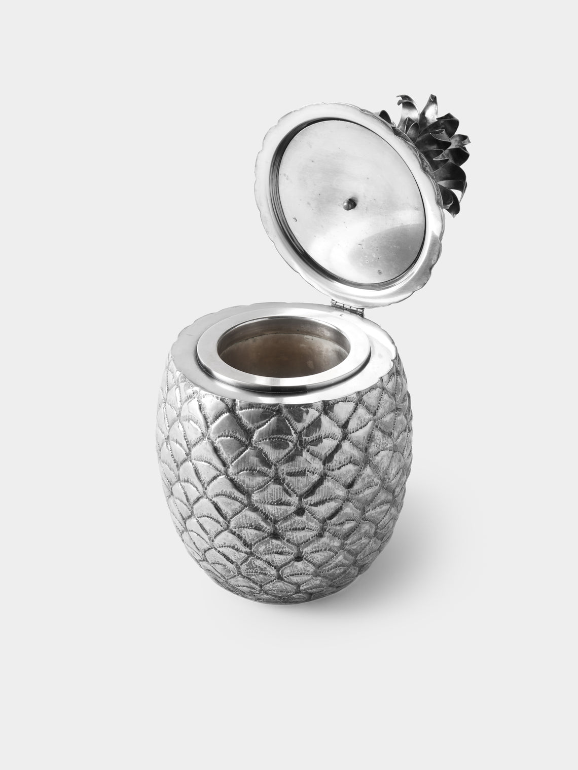 Antique and Vintage - 1965 Mauro Manetti Sterling Silver Ice Bucket - Silver - ABASK