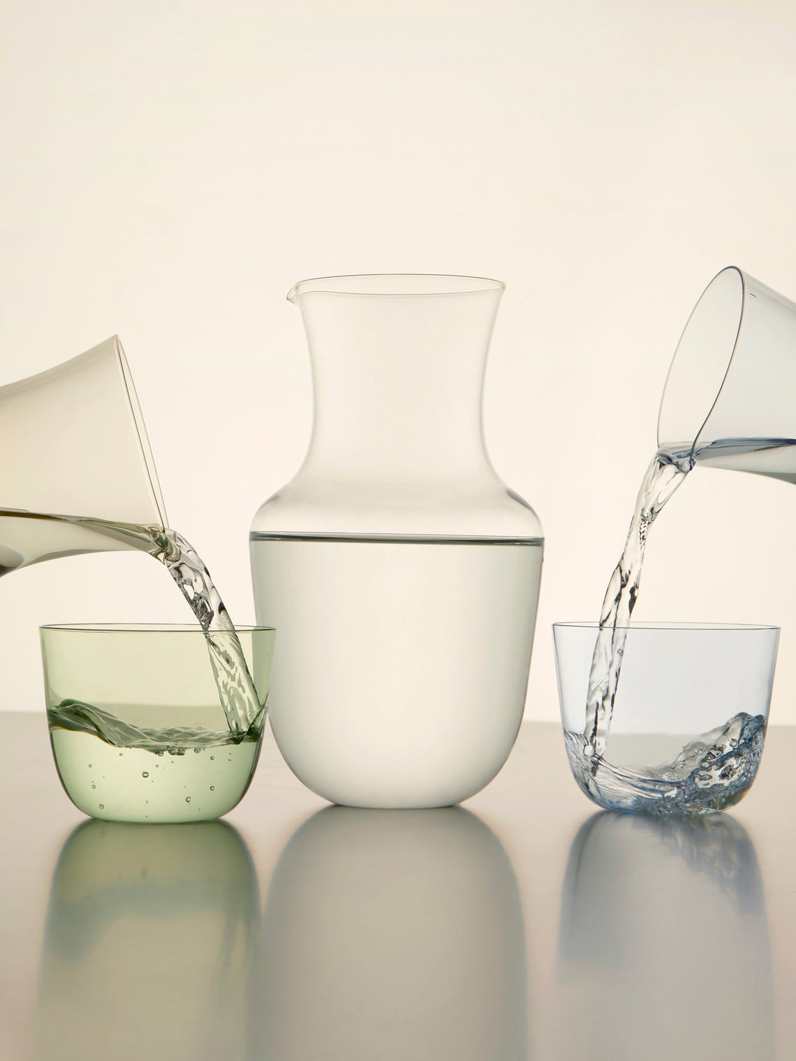 Alpha Hand-Blown Crystal Carafe