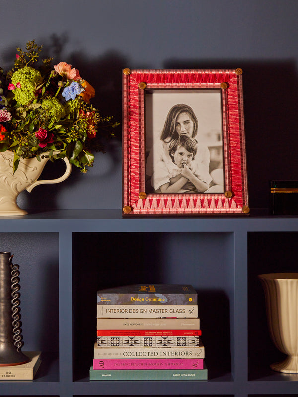 Ibisco Hand-Blown Murano Glass Photo Frame