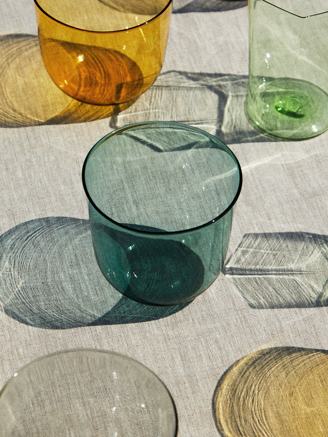 Yali Glass - Vienna Goto Murano Glass Tumbler (Set of 2) - Blue - ABASK
