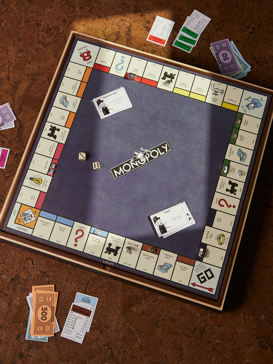 Linley - Monopoly & Cluedo Games Compendium - Brown - ABASK