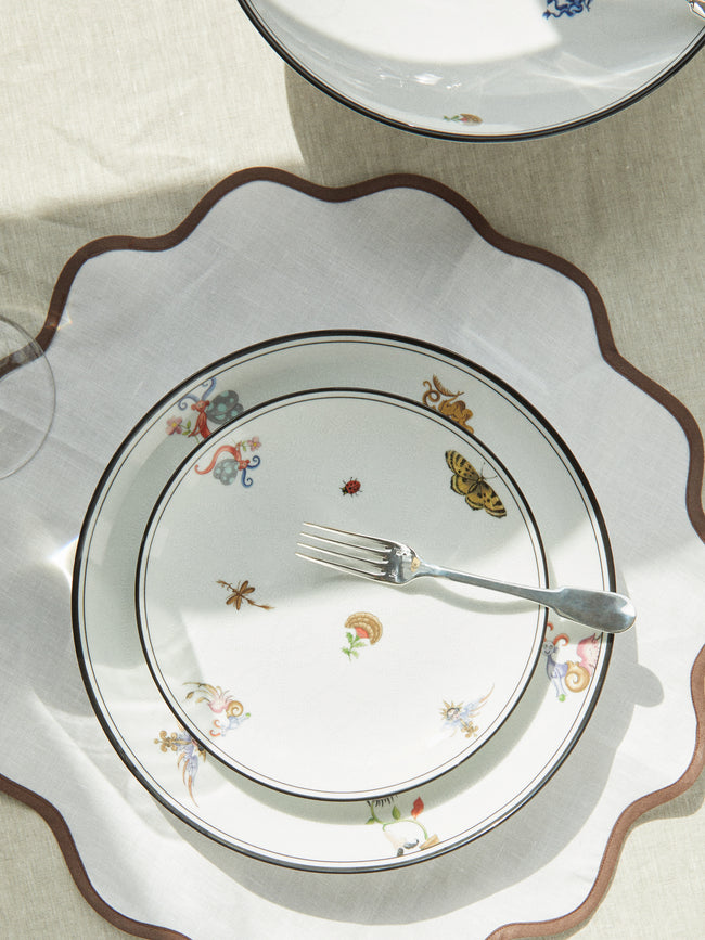 Ginori 1735 - Arcadia Porcelain Dessert Plates (Set of 2) - Multiple - ABASK