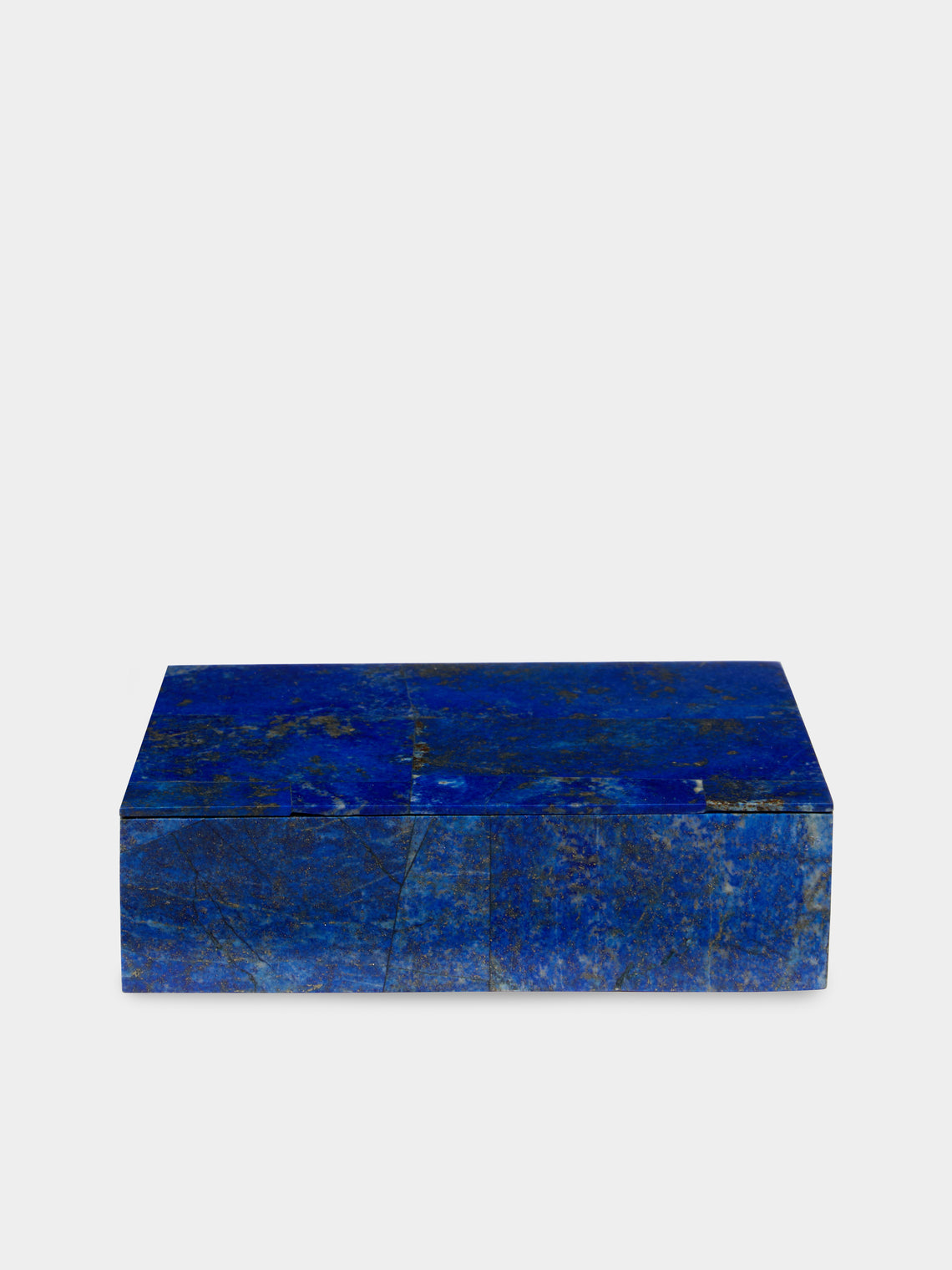 Antique and Vintage - Mid-Century Lapiz Lazuli Box - - ABASK