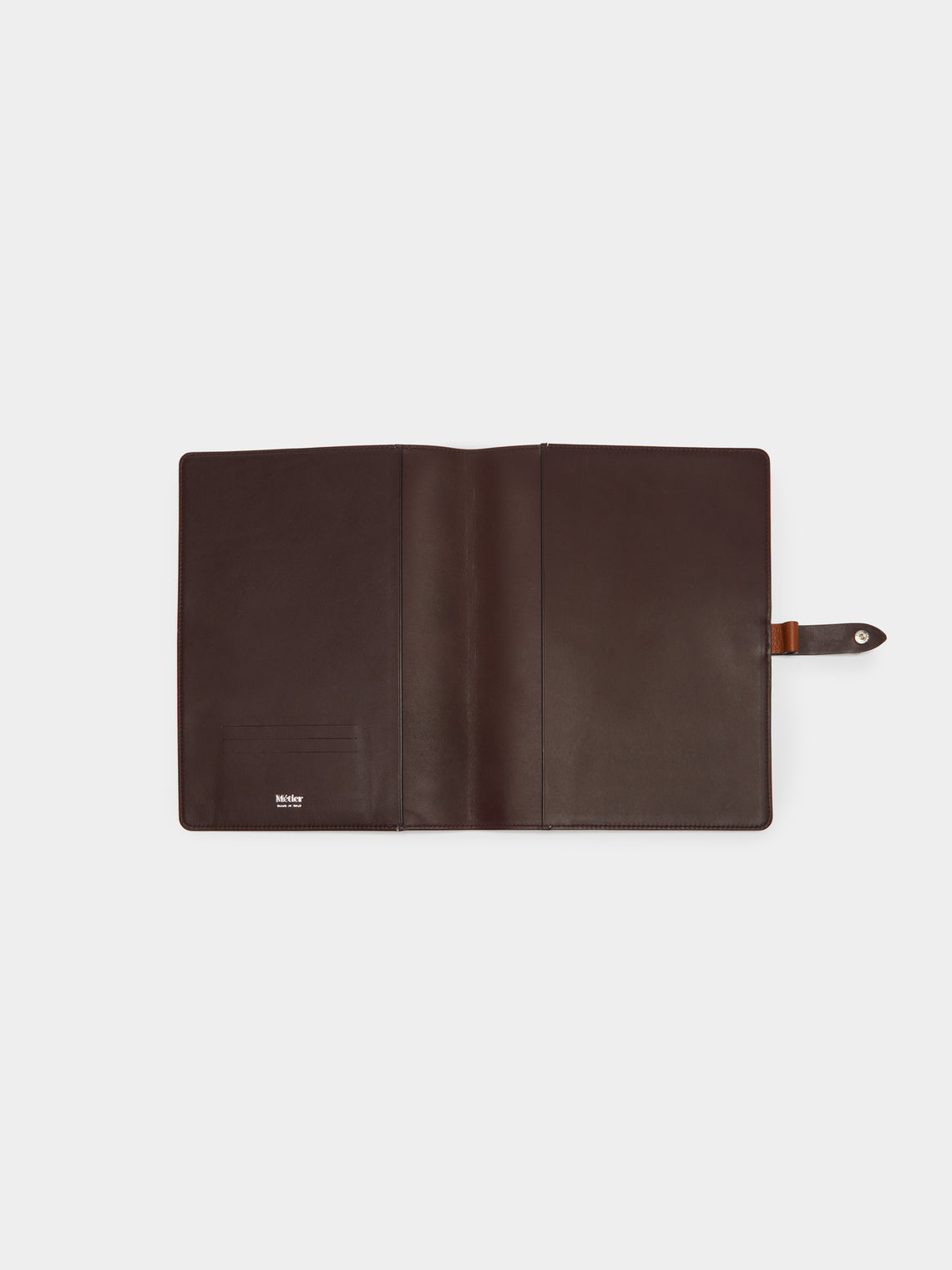 Métier - Leather Notebook Cover - Brown - ABASK